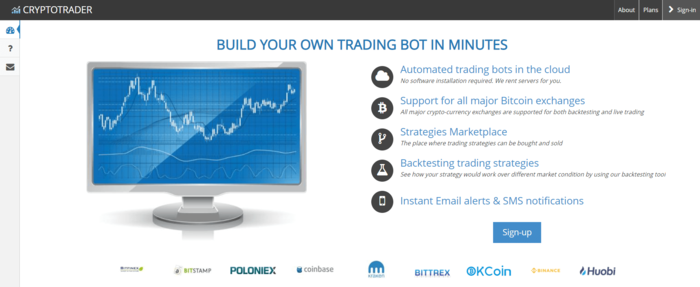 Bot perdagangan Cryptotrader